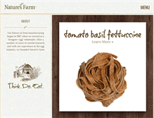 Tablet Screenshot of naturesfarm.ca